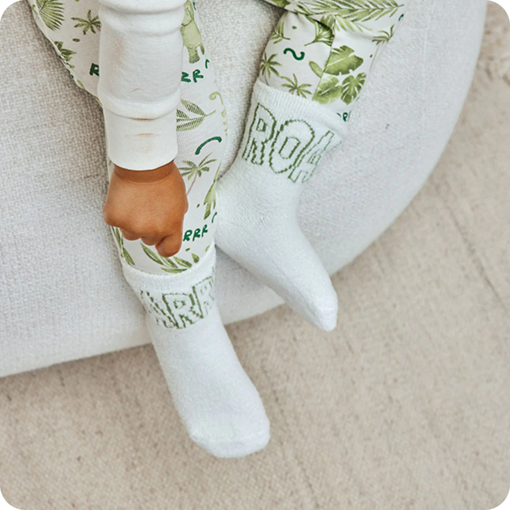 Dinosaur No-Slip Socks - Image 3