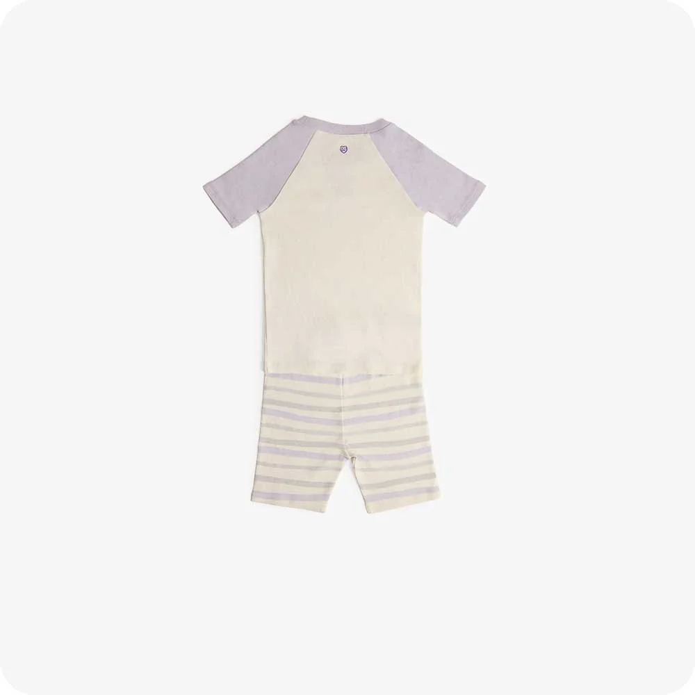 Marshmallow Bear Shorties Pajamas - Image 3