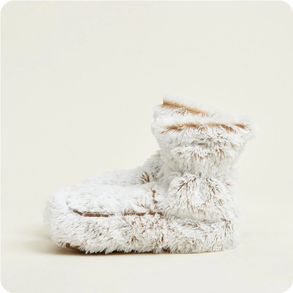 Marshmallow Brown Boots Warmies® - Image 4