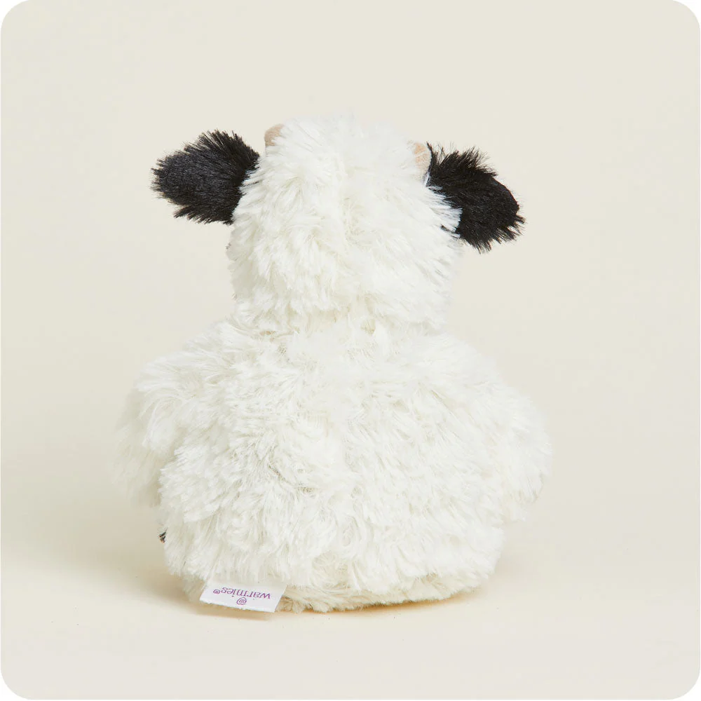 Black and White Cow Warmies Junior - Image 5