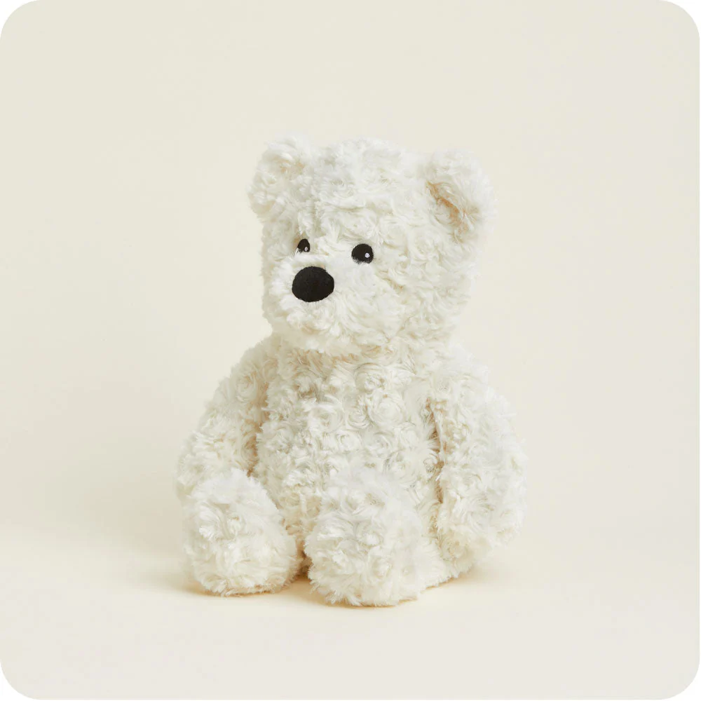 Cream Curly Bear Warmies - Image 5