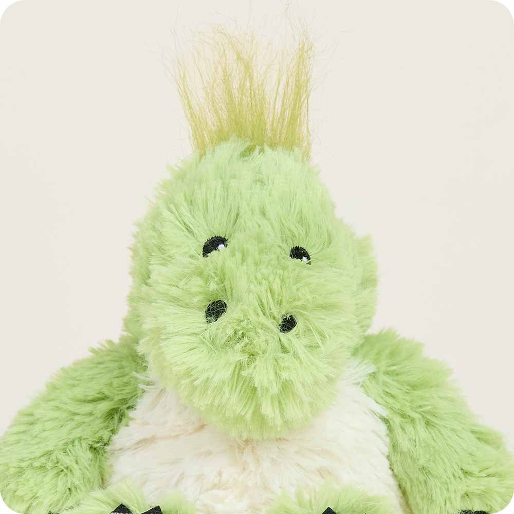 Green Dinosaur Warmies Junior - Image 2