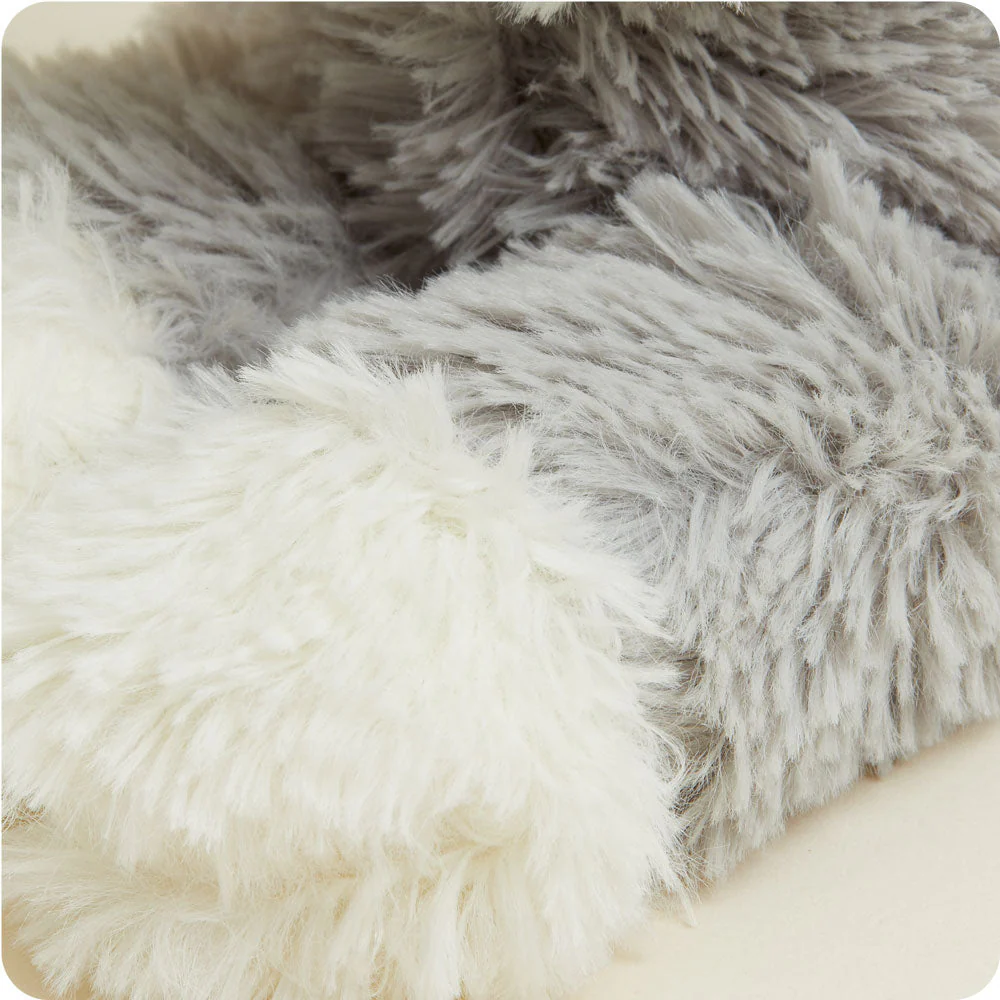 Laying Down Gray Cat Warmies - Image 6