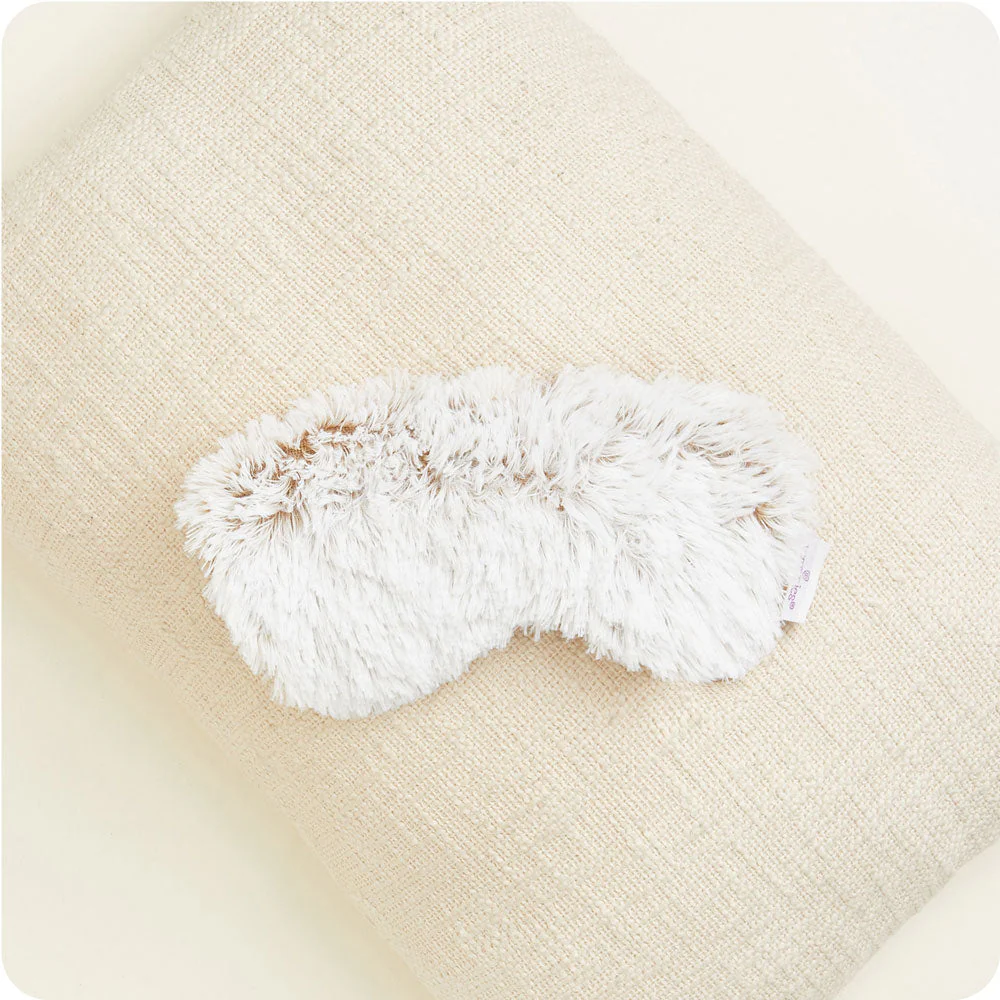 Marshmallow Brown Eye Mask Warmies - Image 4