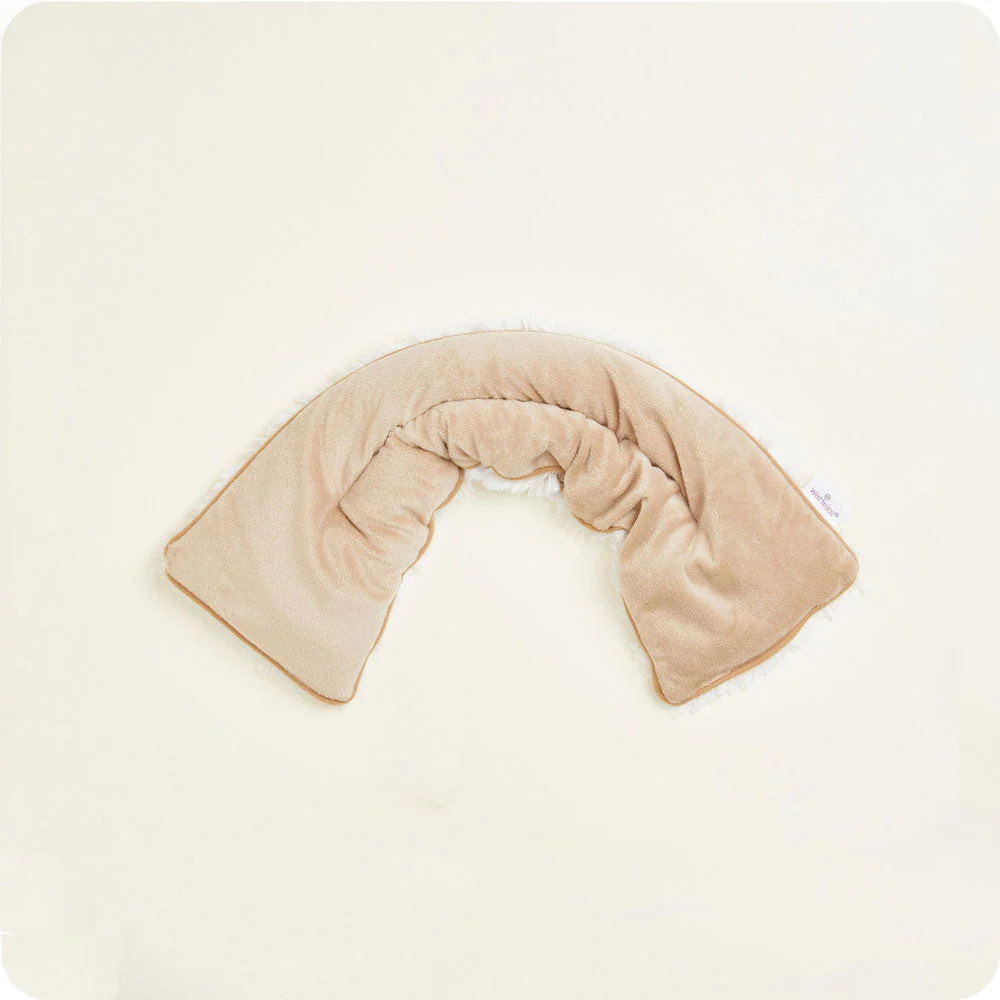 Marshmallow Brown Neck Wrap Warmies - Image 4