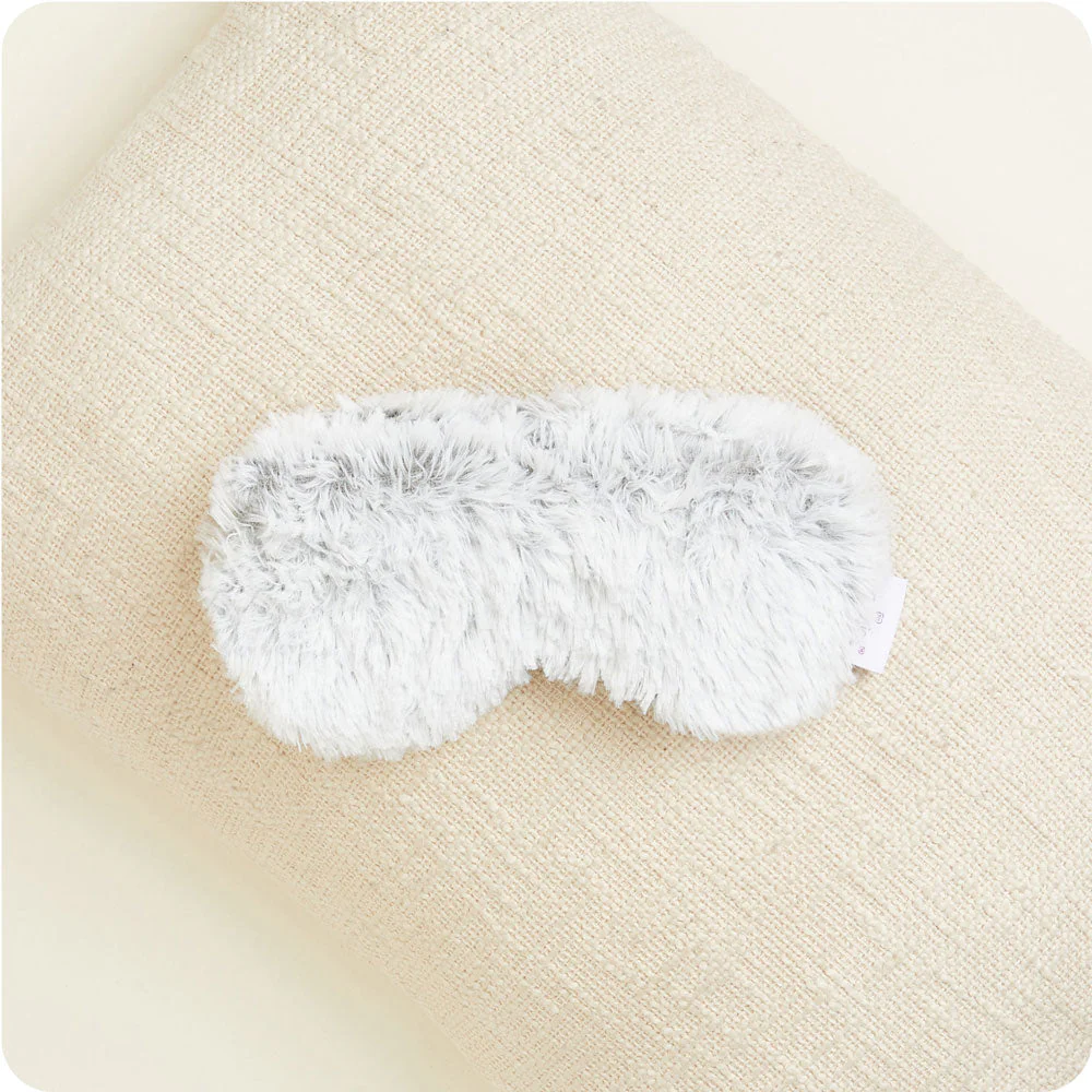 Marshmallow Gray Eye Mask Warmies - Image 4