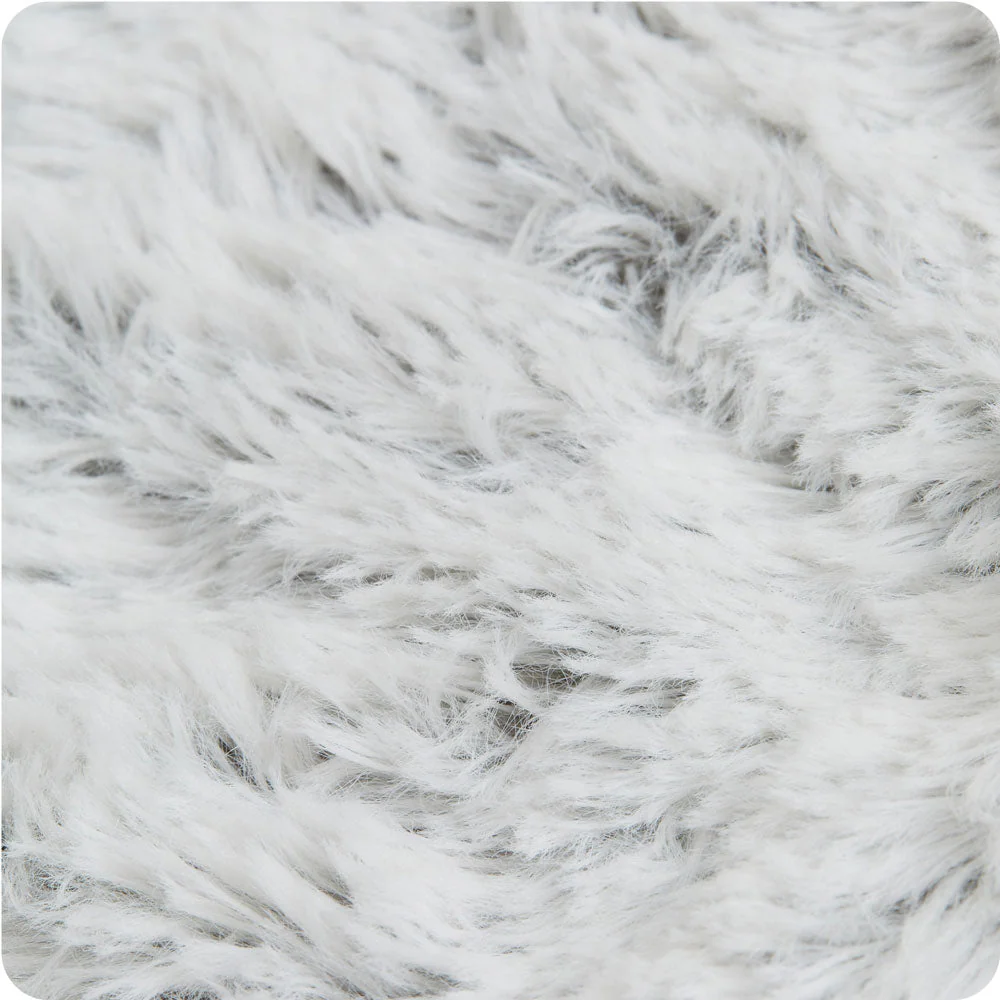 Marshmallow Gray Heart Heat Pad Warmies - Image 5
