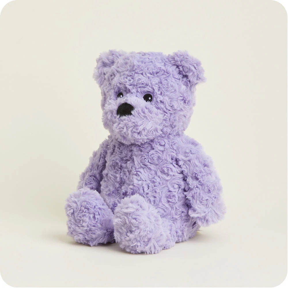 Purple Curly Bear Warmies - Image 4