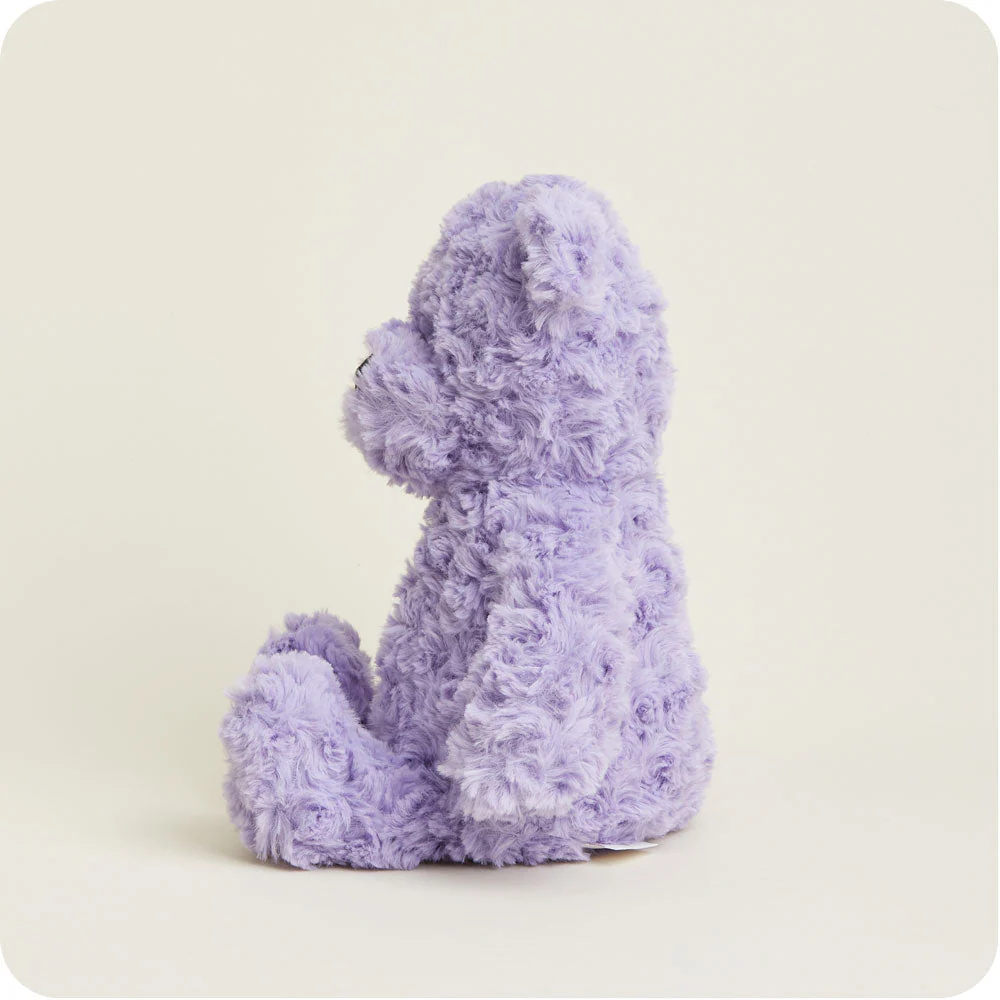 Purple Curly Bear Warmies - Image 5