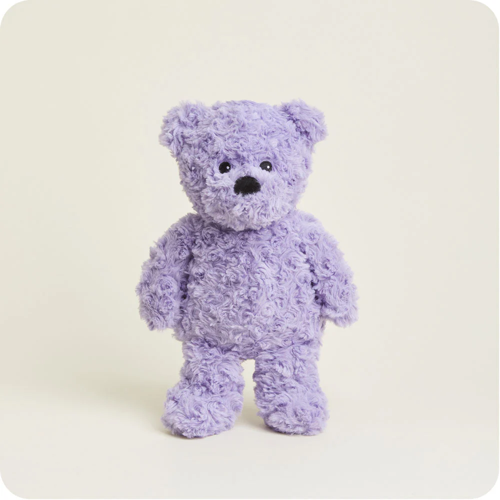 Purple Curly Bear Warmies - Image 7