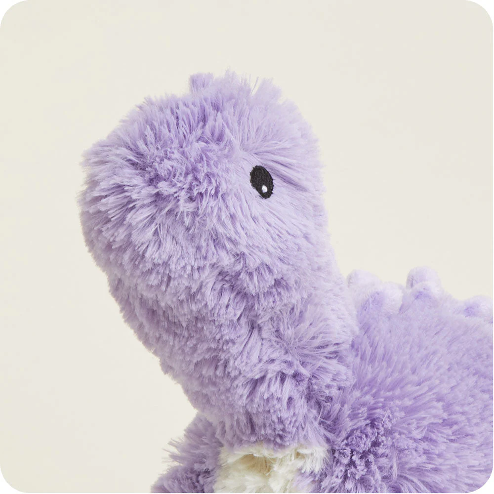 Purple Long Neck Dinosaur Warmies - Image 3